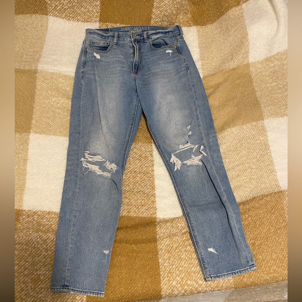 American Eagle Mom Jeans Size 6 Regular